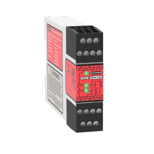 [02628] Safety Relay Module for E-Stop/Rope Pull/Interlock (ES-FA-11AA)