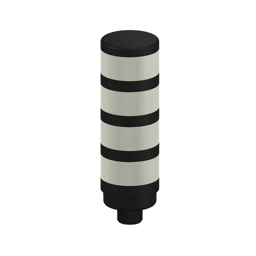 [92352] Banner TL70 Tower Light; Black Housing: 4-Color Indicator; Voltage: 12-30 V dc; Environmental Rating: IP65; Input: Bimodal; Colors: Blue Green Yellow Red; 8 Screw Terminal Wiring (TL70BGYRT)