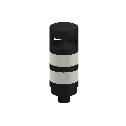 [92370] Banner TL70 Tower Light; Black Housing: 2-Color Audible Indicator; Voltage: 12-30 V dc; Environmental Rating: IP65; Input: Bimodal; Colors: Green Red; 8 Screw Terminal Wiring (TL70GRAT)