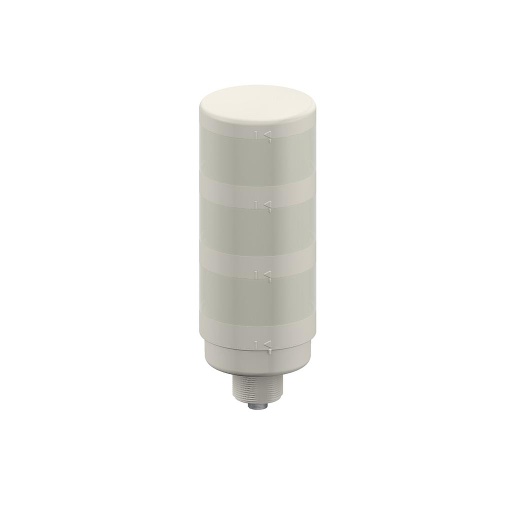 [92376] Banner TL70 Tower Light; Gray Housing: 3-Color Indicator; Voltage: 12-30 V dc; Environmental Rating: IP65; Input: Bimodal; Colors: Green Yellow Red; 5-pin M12 Integral QD (TL70GYRCQ)