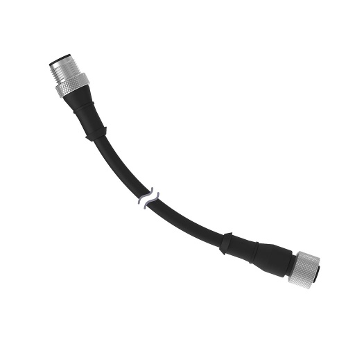 [93781] Cordset A-Code M12 Single Ended (MQDEC-401SSA-93781)