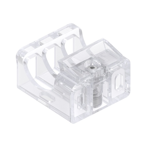 [94775] Banner Bracket: For Use with WLS27; Universal Clamp; One Bracket; Clear Copolyester; Designed for M5 or no. 10 Mounting Hardware (LMBWLS27U)