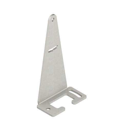 [02810] Banner Bracket: Tall Right-Angle Bracket for QD models +/- 8 deg tilt Adjustment; 14-ga. Stainless Steel Used with QS30 with Integral QDs (SMBQS30LT)