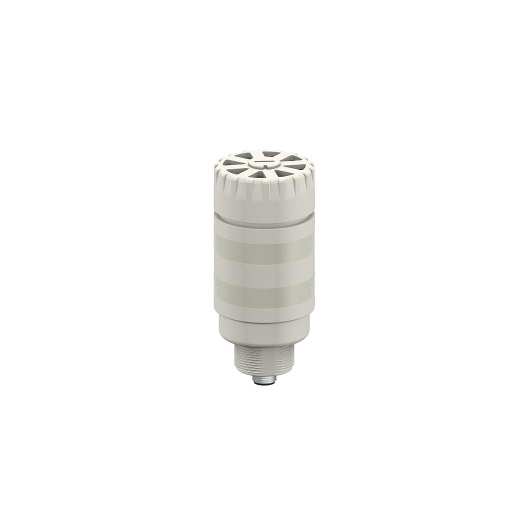 [96112] Banner TL50 Compact Tower Light: 2-Color Audible Indicator; Voltage: 12-30 V dc or 24 V ac; Environmental Rating: IP50; Input: Bimodal; Colors: Yellow Red; M12 Integral QD (TL50CYRAQ)