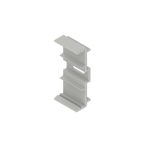 [09253] Mounting Track: 25 mm (1 in) Length; PVC Mounting Track for Multiple Systems; 1 slot; 25 mm (1 in) Long (TR100-1)