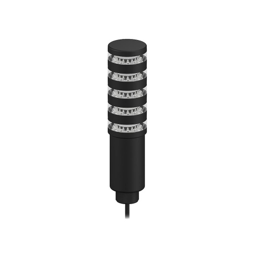[97775] Banner TL50 Beacon Tower Light: 5-Color Indicator; Voltage: 100-240 V ac; Environmental Rating: IP67; Colors: Blue rotate Red steady Yellow rotate White rotate Green steady; 2 m (6.5 ft) Integral Cable (TL50BLZB1RY1W1G)